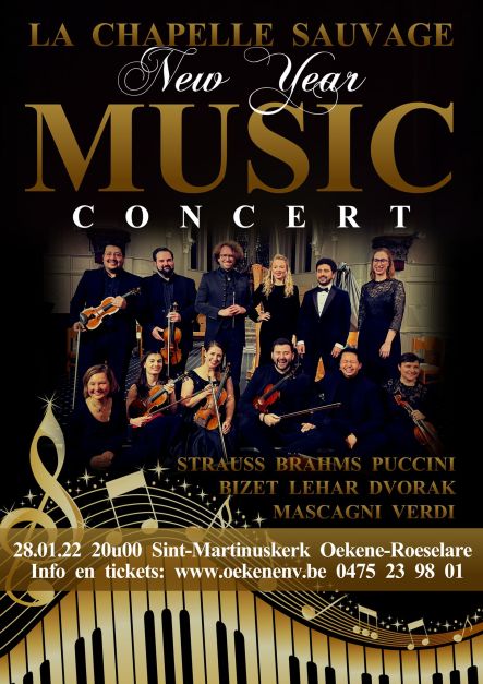 Nieuwjaarsconcert - aafiche 28 jan. 2022
