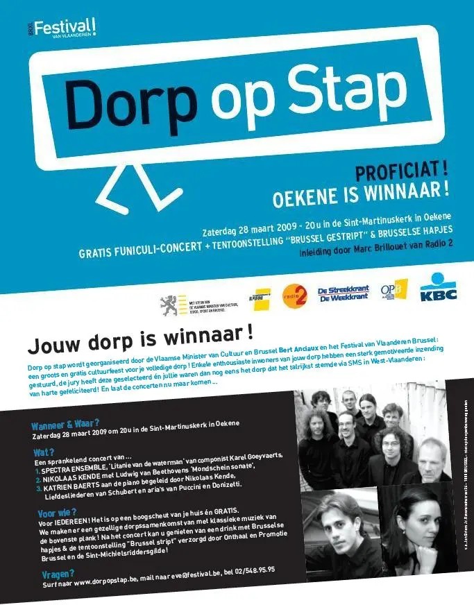 Affiche Festival van Vlaanderen